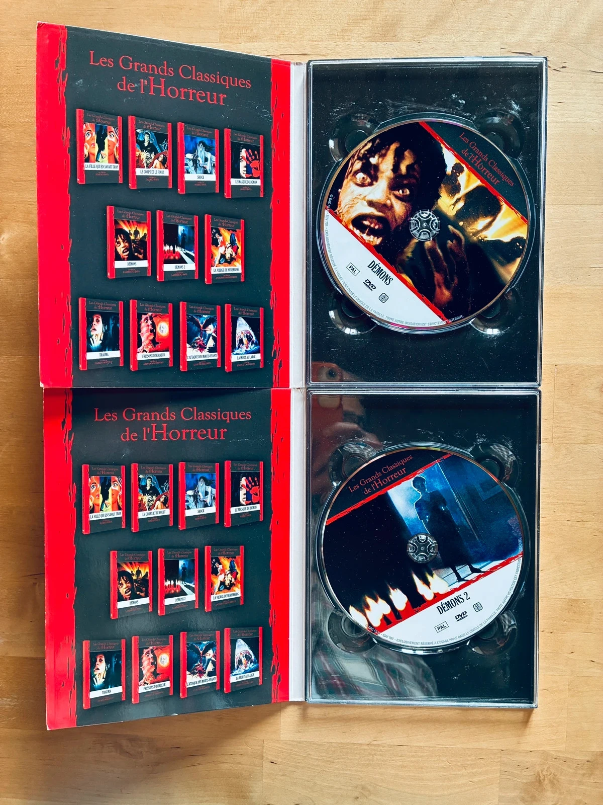 Lot 2 DVD Demonios 1 y 2 de Lamberto Bava. – photo 2
